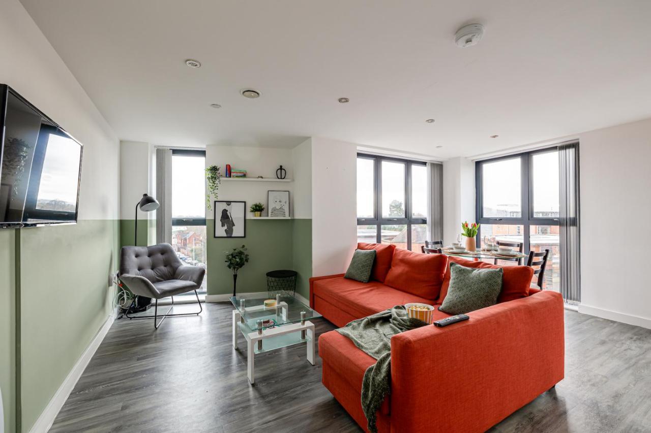 Stunning 2 Bed With Free Parking Close To Cc Manchester