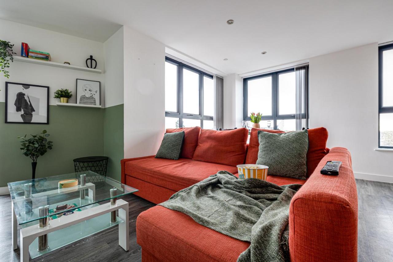 Stunning 2 Bed With Free Parking Close To Cc Апартаменты Манчестер